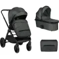 Kikkaboo Tiffany 2024 2-i-1 Barnevogn Med Liggedel