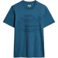 Superdry Embossed Vl Graphic Kortarmet T-skjorte
