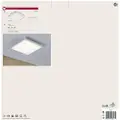 Paulmann Velora, firkant, Tak, Overflatemontert, Hvit, Metall, II