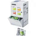 Uvex 2112095, Gjenbrukbar øreplugg, In-ear, Assorterte farger, 24 dB, 100 stykker