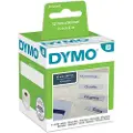 Dymo LW hengemappeetiketter, 12mm x 50mm, Ruller med 220 etiketter