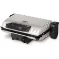 Tefal Minute Grill GC2050, Sort, Sølv, Aluminium, Rektangulær, Griddle, 300 x 170 mm, 1600 W