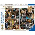 Ravensburger Harry Potter Puslespill 4x100 Brikker