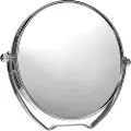 Gillian Jones Shaving Mirror w. 5x Magnification - Silver