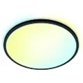 Wiz Super Slim - Taklampe - LED - 32 W - avstembar hvit - 2700-6500 K - rund - svart
