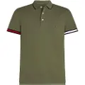 Tommy Hilfiger Flag Cuff Slim Fit Kortermet Poloskjorte