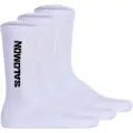 Salomon Everyday Crew, Sokker, 3-pack, White