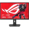 Asus ROG Strix XG27UCS - LED-skjerm - gaming - 27 - 3840 x 2160 4K @ 160 Hz - Fast IPS - 450 cd/m² - 1000:1 - DisplayHDR 400 - 1 ms - HDMI, DisplayPort, USB-C - mørk grå
