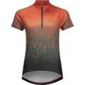 Jack Wolfskin Morobbia Half Zip Print Kortarmet T-skjorte