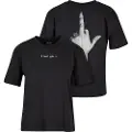 Miss Tee I Don´t Give A F Kortarmet T-skjorte