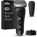 Braun Series 9 Pro+ 9510s Wet & Dry, Barberingsmaskin, Sort, Batteri, Lithium-Ion (Li-Ion), 60 min, Boks