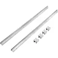 Vevor lineært føringsskinnesett, SBR16 800 mm, 2 stk. 31,5 tommer/800 mm SBR16 føringsskinner og 4 stk. SBR16UU glideblokker, lineærskinner og lagresett for automatiserte maskiner, DIY-prosjekt, CNC-r