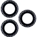 24hShop Herdet deksel for kamera for iPhone 16 - Svart/Romb