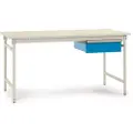 Manuflex BB5231.0002 Arbejdsbord Gråhvid (RAL 7035)