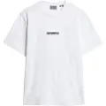 Superdry Micro Logo Graphic Loose Kortarmet T-skjorte
