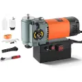 Vevor magnetisk borepresse, 1300W lavprofil magasinbor, lett bærbar magasinboremaskin med kjøleenhet og overbelastningsbeskyttelse, magasinpresse for utstyrsinstallasjon, industriell