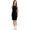 Armani Exchange Xw000943_af13729 Ermeløs Kort Kjole
