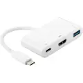 Microconnect - Ekstern videoadapter - USB-C 3.1 - HDMI - hvit