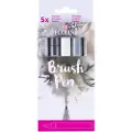 Talens Brush Pen set Shadow| 5 colours