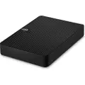 Seagate Expansion STKM4000400 - Harddisk - 4 TB - ekstern (bærbar) - USB 3.0 - svart - med Seagate Rescue Data Recovery