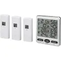 Renkforce Trådløst termo-/hygrometer Sølv TF0073