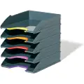 Durable VARICOLOR, Plast, Antrasitt, Flerfarget, C4, Letter, 5 stykker