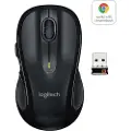 Logitech M510 - Mus - høyrehendt - laser - 7 knapper - trådløs - 2.4 GHz - USB trådløs mottaker - for Core Innovations CLT136401