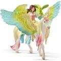 Schleich Surah med glitterpegasus