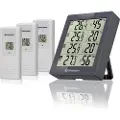 Bresser Temeo Higro Quadro 4 Værstasjon 3 Enheter