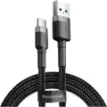 Baseus Cafule cable USB-C 3A 0.5m (Gray+Black)