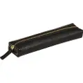 Clairefontaine Flying Spirit Læderpenalhus slim sort 19x4x2,5cm