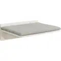 Trixie Platform m. pude, klatre landskab, 50x17,5x36,5 cm, hvid