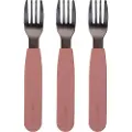 Filibabba Silikone gafler 3-pak - Rose