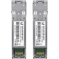 Ubiquiti - SFP (mini-GBIC) transceivermodul - 10GbE - LC multimodus - opp til 300 m (en pakke 2)