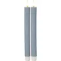 Star Trading LED antikke stearinlys blå 2st 25cm