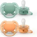 Philips AVENT AVENT ultra soft SCF091/03 smokk, Ultramyk, Ortodontisk, Silikon, Gutt/Jente, Tåler oppvaskmaskin