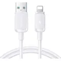 JOYROOM USB-kabel USB til Lightning -2,4A 1,2 m - Hvit