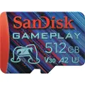 SanDisk GamePlay MicroSD - 190MB/s - 512GB