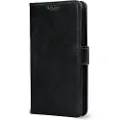 Mobilizera MOBILIZE PREMIUM GELLY WALLET BOOK COVER TIL APPLE IPHONE 15 PRO SORT
