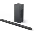 Philips TAB6309 - Lydplankesystem - for TV - 2,1 kanaler - trådløs - Bluetooth - 160 watt (Total) - mørk grå