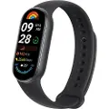 Xiaomi Smart Band 9 - Aktivitetssporer med stropp - TPU - midnattsvart - håndleddstørrelse: 135-210 mm - display 1.62 - Bluetooth - 15.8 g
