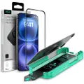 ESR iPhone 16 ESR Armorite Beskyttelsesglass - 9H, 0.3mm - Svart Kant