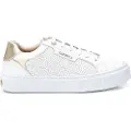 Carmela for woman. 16205802-BLANCO Leather trainers 162058 white (38), Flat, Laces, Casual