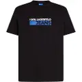 Karl Lagerfeld Slim Logo Kortarmet T-skjorte