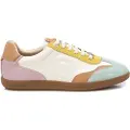 Carmela for woman. 16206008-AQUA Leather trainers 162060 multicoloured (37), Flat, Laces, Casual, Multicolor