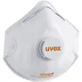 Uvex Åndedrætsværn, Uvex Silv-Air, 2210, One size, hvid, polyester/PP, FFP2 NR D
