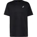 Asics for man. 2011D221 Core short sleeve t-shirt black (L), Sport, Synthetic, Multisport, Sustainable