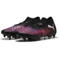 Puma FUTURE 8 MATCH MxSG Football Boots Unisex, Shoes, Black/White/Glowing Red, 42