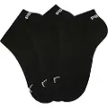 Puma Cushioned Sneaker Socks Unisex (3-pack), Clothing, Black, 43-46