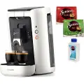 Philips Senseo CSA260/10, Pod kaffe maskin, 1,2 l, Kaffe pute, 1450 W, Hvit